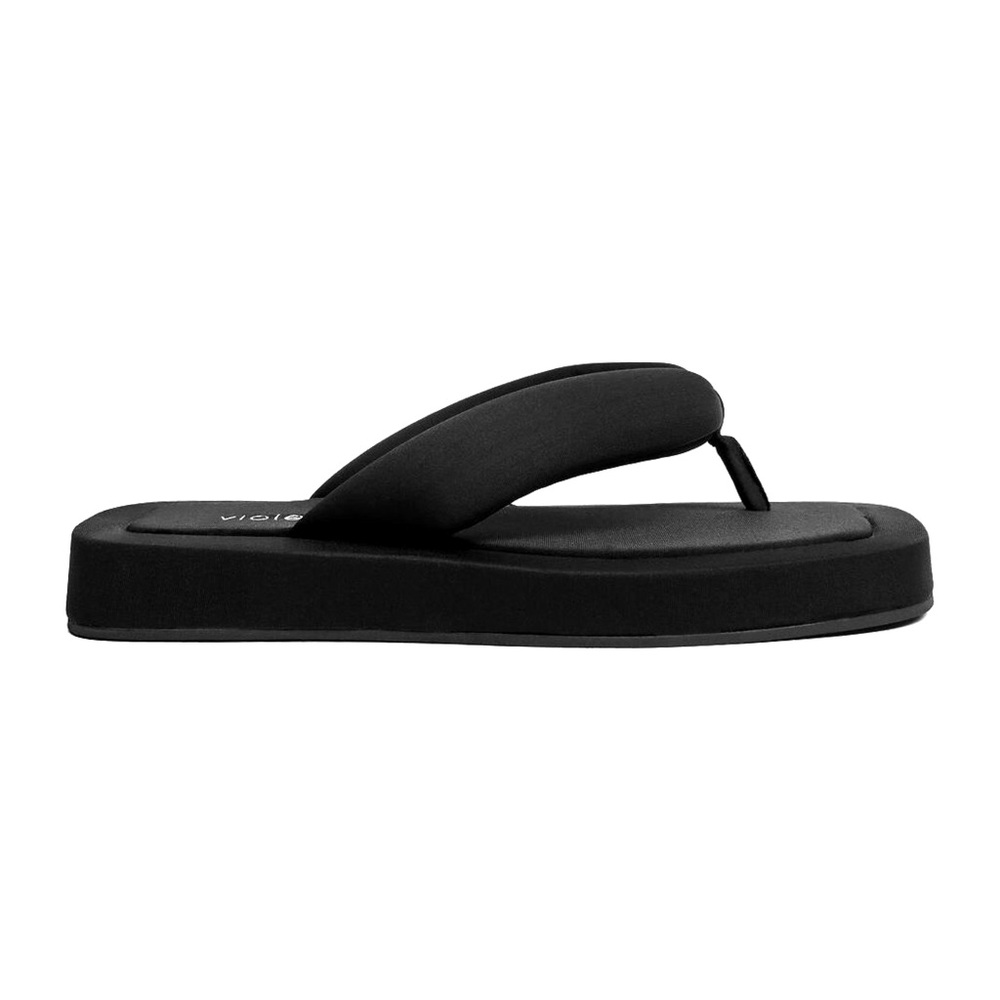 MANGO Chunky Flip Flop Sandals | Padded Thong Sandals